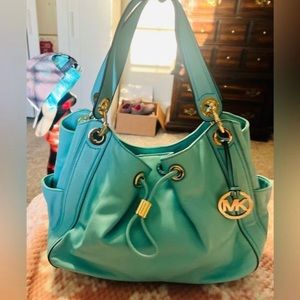 Michael Kors Vibrant Aqua Shoulder Bag